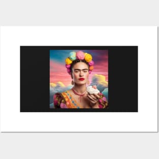 Frida Kahlo - "Frida's Sweet Fiesta" Posters and Art